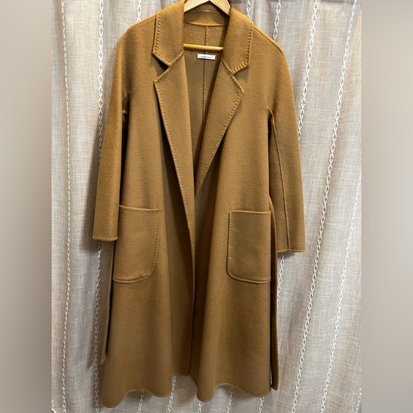 No Brand Cashmere Wool Mix Coat - Picture 1 of 12